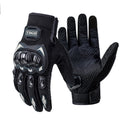 Summer Motorcycle Breathable Full Finger Gloves Leather Protective Equipment Dirt Bike Sport Racing Riding Gloves